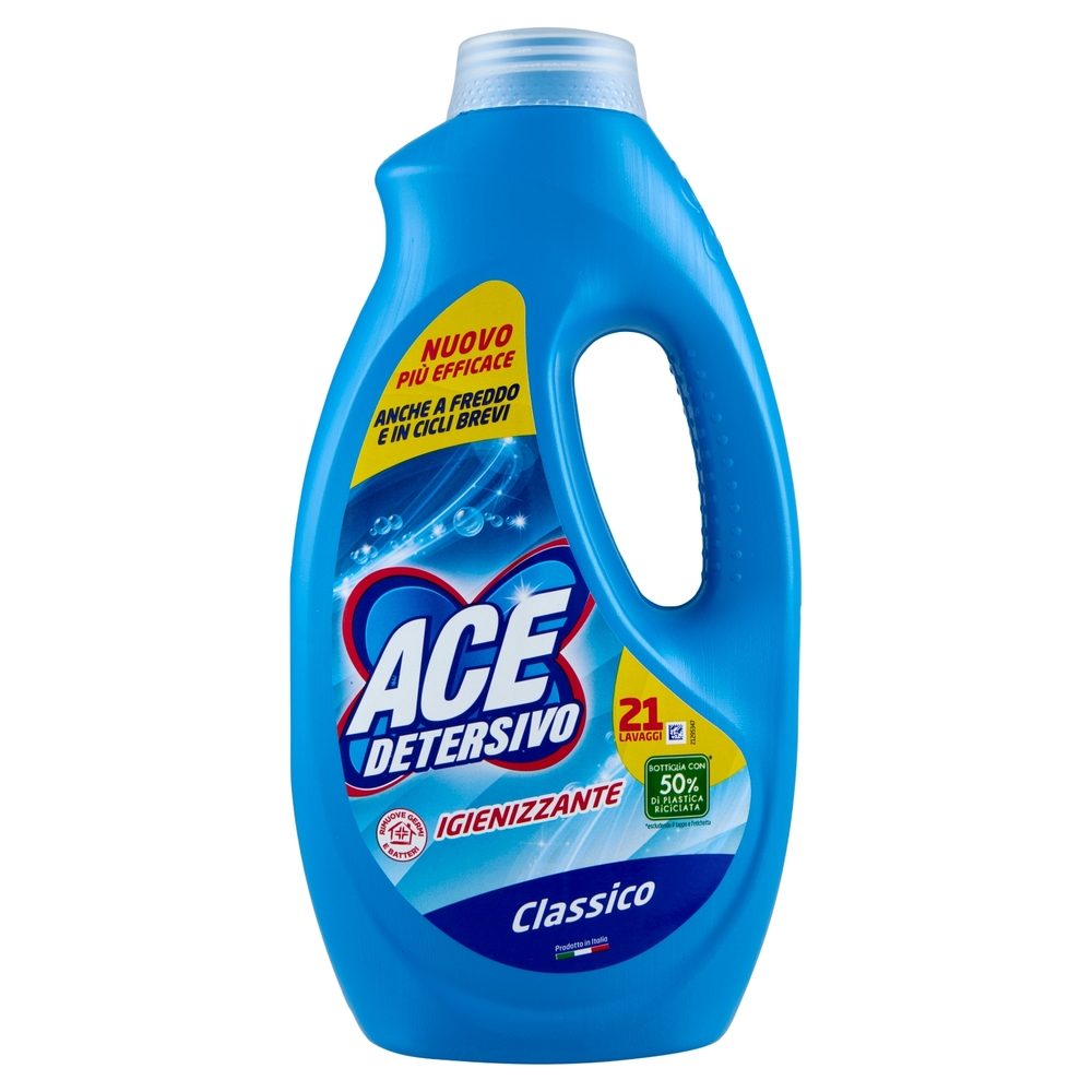 Ace Detersivo Igienizzante Classico 21 Lavaggi 1050 ml
